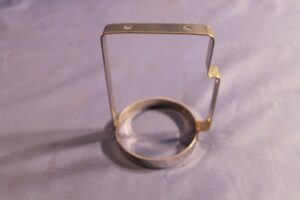 (2) 13H232 MGB WASHER BOTTLE STAINLESS STEEL BRACKET