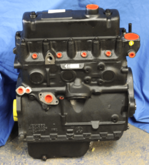 1108-910 IVOR SEARLE RECON. UNLEADED MGB ENGINE (EXCHANGE) CHROME BUMPER 18GB