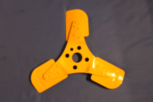 (61) MGB 12H1058 METAL FAN BLADE 3 BLADE