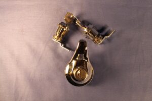 (22) MGB 3 PIECE LOCK SET & KEYS AHH6179C 1966 on wards