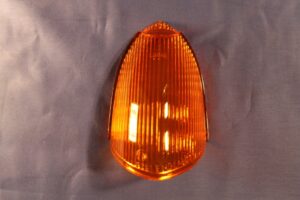(2) MGB AND MIDGET 57H5354 REAR LAMP LENS AMBER UPTO 1969