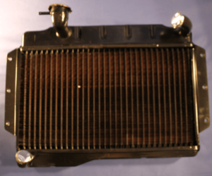 (1) MGB ARH260 NEW RADIATOR 1962-1967 SWAN NECK