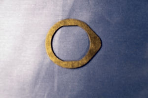 (14) MGB BOOT LOCK GASKET AHH6180