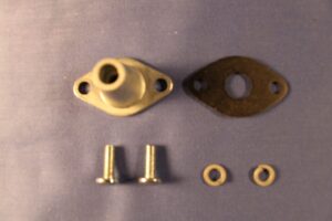 (26) MGB THROTTLE PEDESTAL PLINTH, GASKET, SCREWS KIT AHH5308K