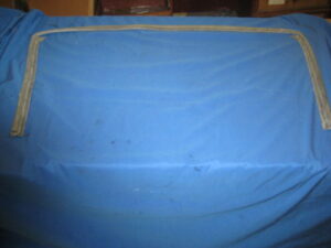 MGB GT TAILGATE SEAL 3/4 OUTER AHH9778