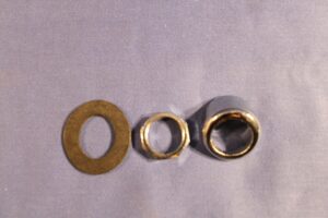 (6) MGB GT WIPER BEZEL KIT 37H6879Z