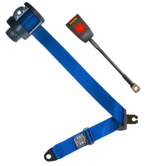 514/30B-R MGB, C, V8 & MIDGET SECURON COLOURED INERTIA SEAT BELT