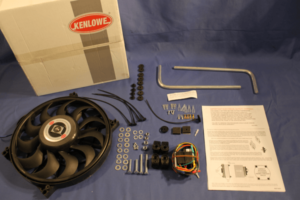 (54) MGB KENLOWE ELECTRIC FAN KIT RUBBER BUMPER 77 on