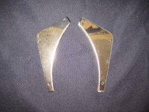 (45) MGB PAIR REAR BUMPER INFILLS AHH7278/9SS