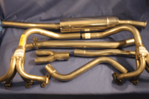 (19) MGB STAINLESS STEEL RV8 MANIFOLD SET AND EXHAUST SYSTEM RV8COMP