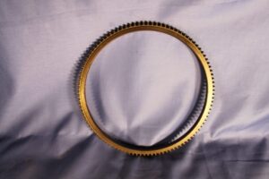 (24) MGB STARTER RING GEAR PRE.ENGAGED 4 SYNCHRO 1967 ON 12H2900