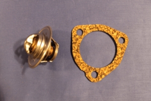 (19) GTS104+G MGB THERMOSTAT AND GASKET 82 DEGREES C