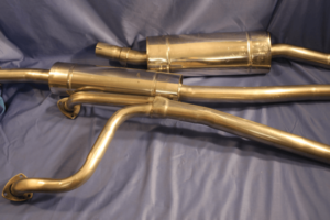 MG-013/4 MGB V8 3 PIECE STAINLESS STEEL EXHAUST