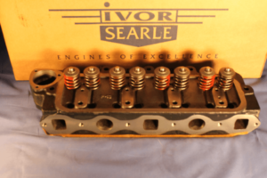 (6) NEW MGB UNLEADED CYLINDER HEAD 12H2709X INLINE OIL FEED PILLAR IVOR SEARLE