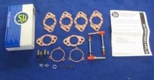 (26) MIDGET 1500 RED THIN JET TUBE CARB SERVICE KIT WZX1860X CSK52/3