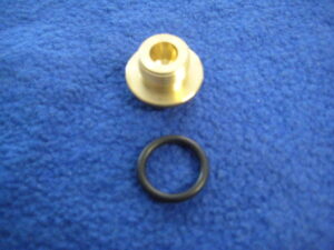 (3) MIDGET 1500 BRASS WATER FILLER PLUG AND O RING KTP9401