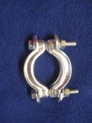 (5) MIDGET EXHAUST 1275 CLAMP MANIFOLD TO FRONT PIPE GEX7049