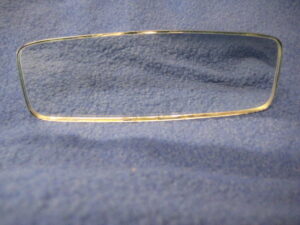 (23a) MGB BHA4806C EARLY CHROME BACKED INTERIOR CLAMP ON MIRROR