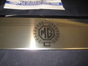 MB49 PAIR STAINLESS STEEL MGC THRESHOLD PLATES