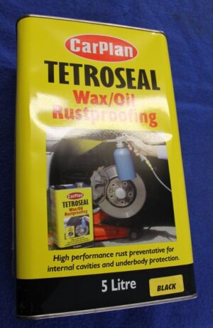 CARPLAN TETROSEAL WAX OIL RUSTPROOFING 5 LITRE