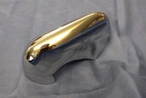 (3) MIDGET OVER RIDER ALL CHROME FRONT & REAR AHA5686