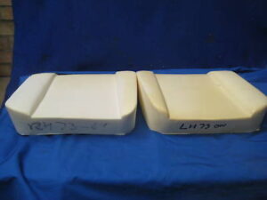 (12) MGB SEAT FOAM BASE FLAT 1973 ON RECLINER  BHH922/3