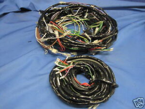 MGB WIRING LOOM TAPED GT NEGATIVE EARTH BL605 GHD5 187841-219000