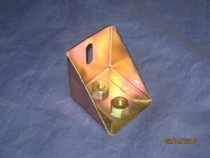 (3) MGB DOOR CHANNEL BRACKET MB70