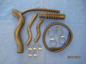 CHK2+C MGB HEATING & COOLING & OVERFLOW WATER HOSE KIT INC CLIPS 1962-1976
