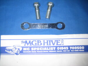 (22) MGB 2 X CALIPER BOLTS 1 X CALIPER LOCK TAB KIT  BTC114K