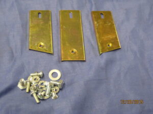 (51) HZA491KIT MGB SET OF 3 GRILL BRACKETS & SCREWS KIT