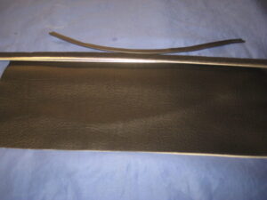 (9) MGB DOOR TOP CAPPING RECOVERING KIT BLACK