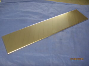 MGB & MIDGET S/S NUMBER PLATE BACKING FRONT ALK3268SS BHH1524SS