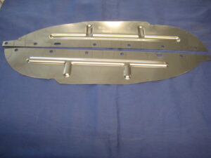 (10A) MGB PAIR STAINLESS STEEL S/S SPLASH PANELS MB19SSPR