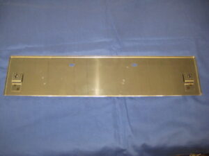 AHA5791SS MGB & MIDGET S/S REAR NUMBER PLATE OBLONG BACKING UP TO 1974 C/B