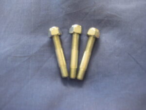CHS2518K MGB THERMOSTAT HOUSING STUD SET OF 3 INC NYLOC NUTS 1977 ON