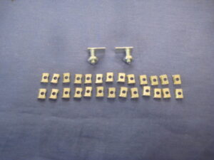 ALA3647K MIDGET 1500 SILL CHROME FITTING KIT