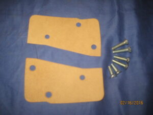 BHH342K MGB & MIDGET DOOR LOCK STRIKER SHIMS AND SCREW KIT