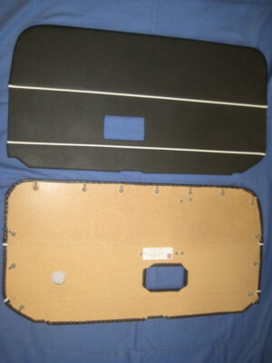 DP119A MGB PAIR OF DOOR TRIM PANELS 1968-1970 CLIP TYPE FIXING