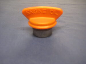 625038A MGB GT V8 ENGINE OIL FILLER CAP ORANGE