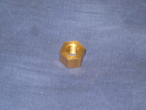 GHF261 MGB & MIDGET 1275 EXHAUST MANIFOLD BRASS NUT