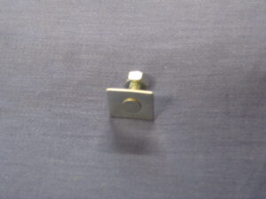 AHH6417 MGB ROADSTER COCKPIT RAIL STUD PLATE