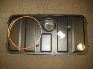 NRP81500 MIDGET PETROL FUEL TANK INC SENDER UNIT, LOCK RING & SEAL & COPPER PIPE 1500