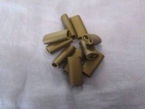 C312/10 PLASTIC SLEEVED DOUBLE BULLET CONNECTORS PKT OF 10