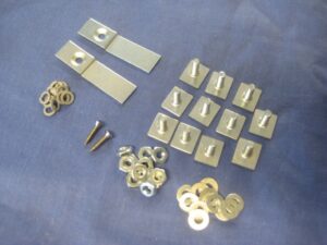 AHH6416FK  MGB ROADSTER REAR COCKPIT RAIL FITTING KIT