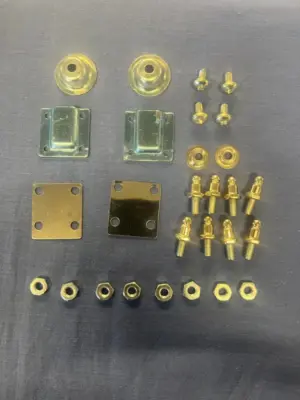 97H717KIT MGB ROADSTER HOOD PEG FITTING KIT