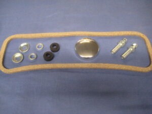 RCKIT4 LATE MGB ALLOY ROCKER COVER FITTING KIT INCLUDING GASKET 1968 ON