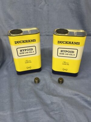 EP90KIT 2 X DUCKHAMS HYPOID SAE 85W-140 (EP90) AXLE/GEAR OIL INC DRAIN/FILLER PLUGS