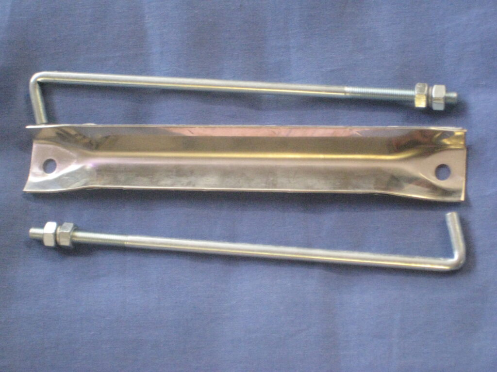 (31) MGB 6 VOLT BATTERY CLAMP KIT AHH6353SSK S/S