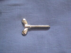 AAA5166 MGA HEADER RAIL TO WINDSCREEN WINGED BOLT